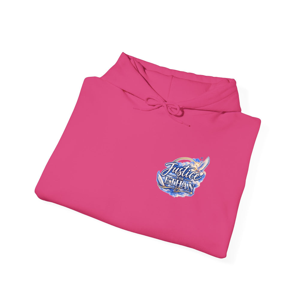 Memorial Hoodie - "Ethan Your story still matters" Angel Wings Tribute Pullover