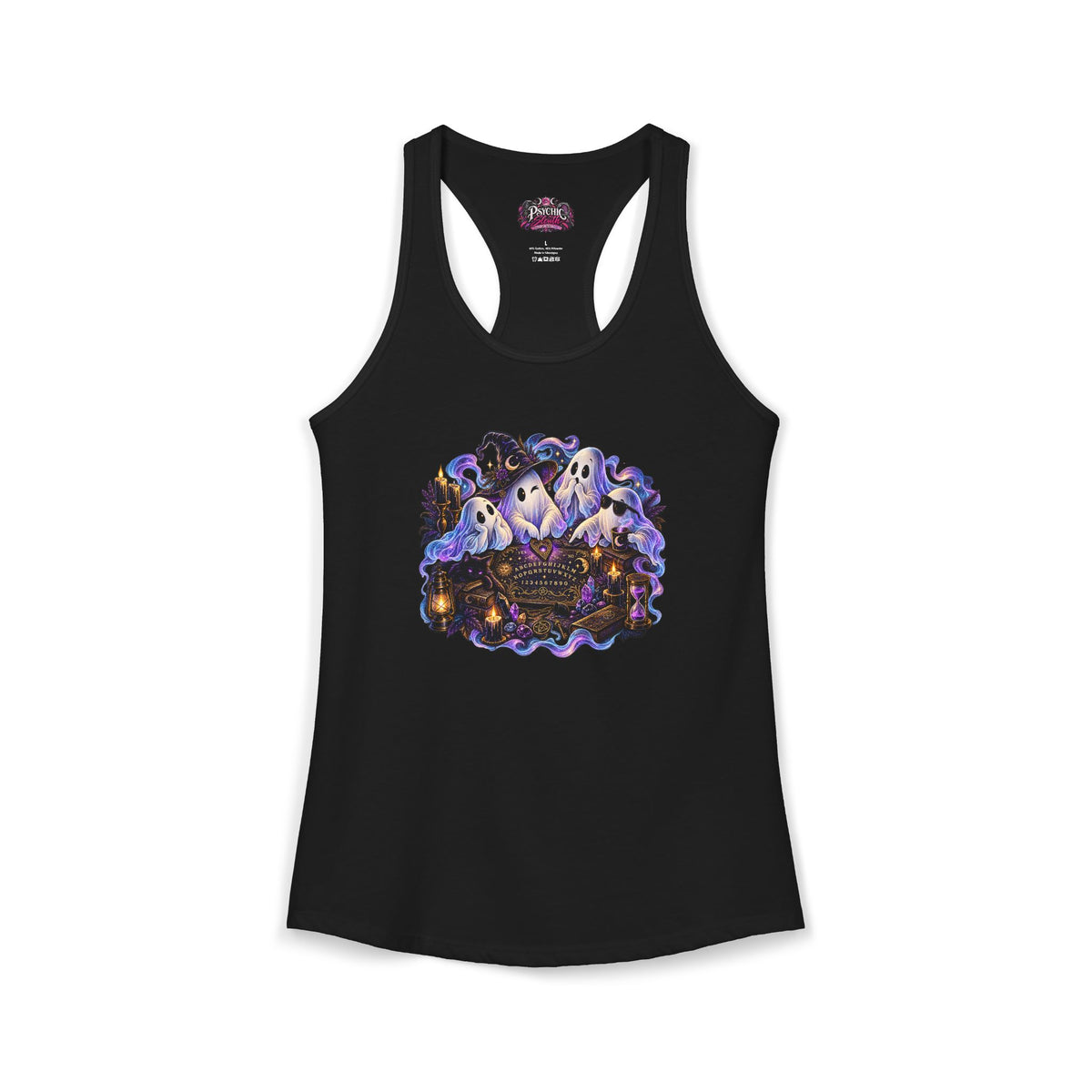 Funny Ghost Spirit Board Tank- Halloween Tank
