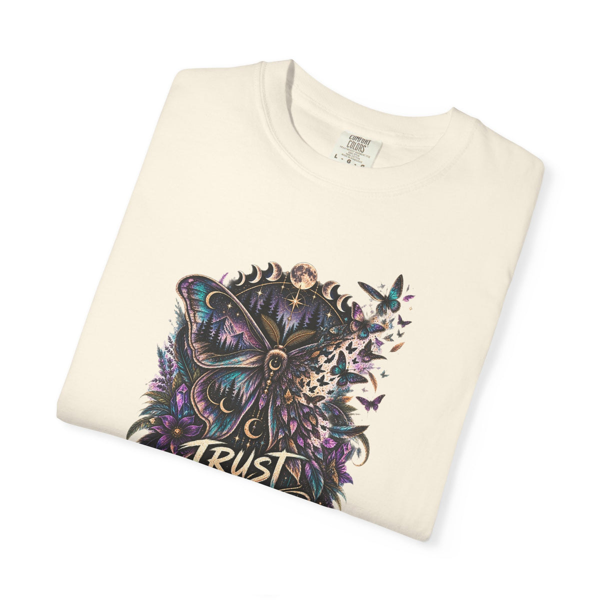 Moth Trust what You feel Empowerment Tee — Mystical Tee