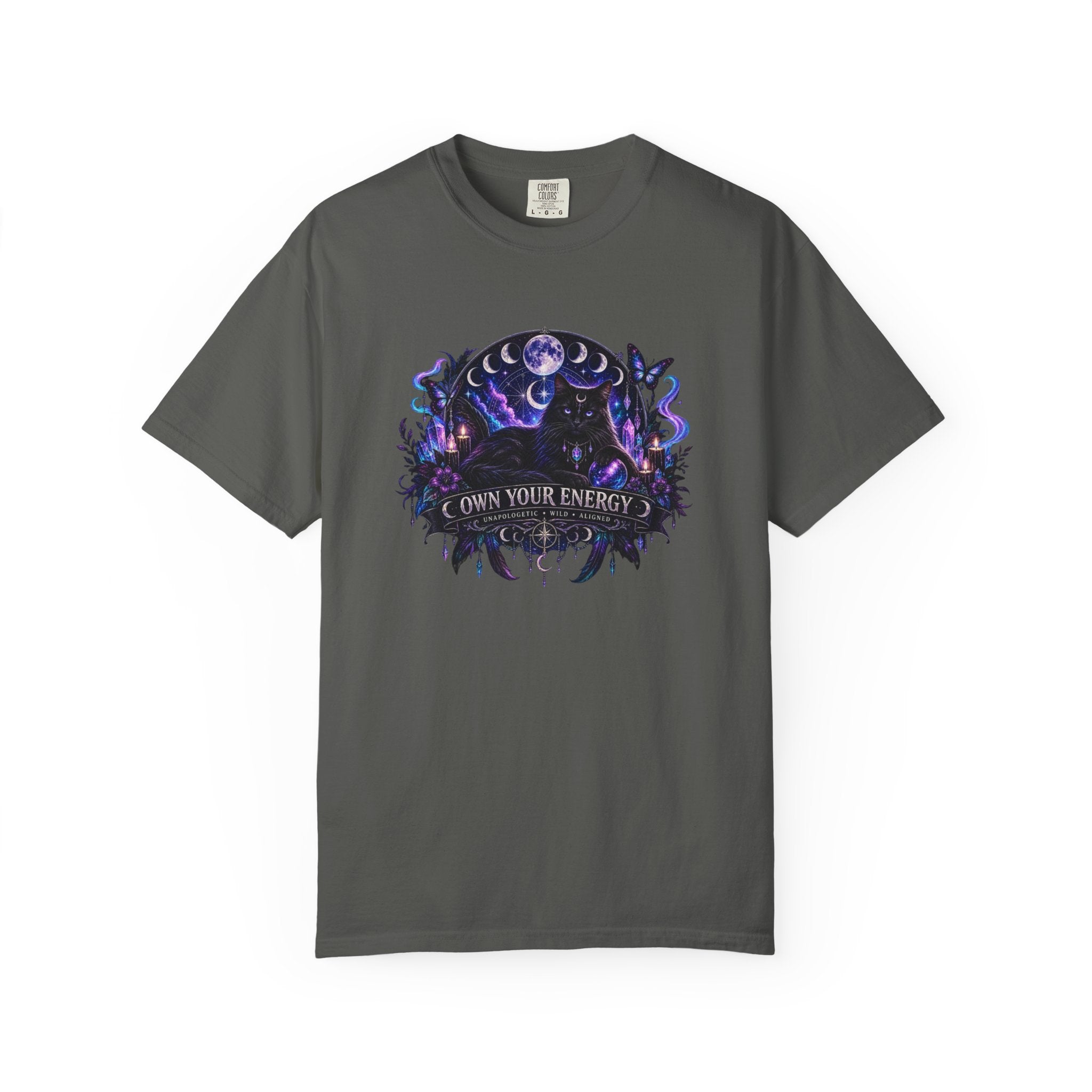 Own Your Energy T-Shirt — Mystic Moon Forest Graphic Tee