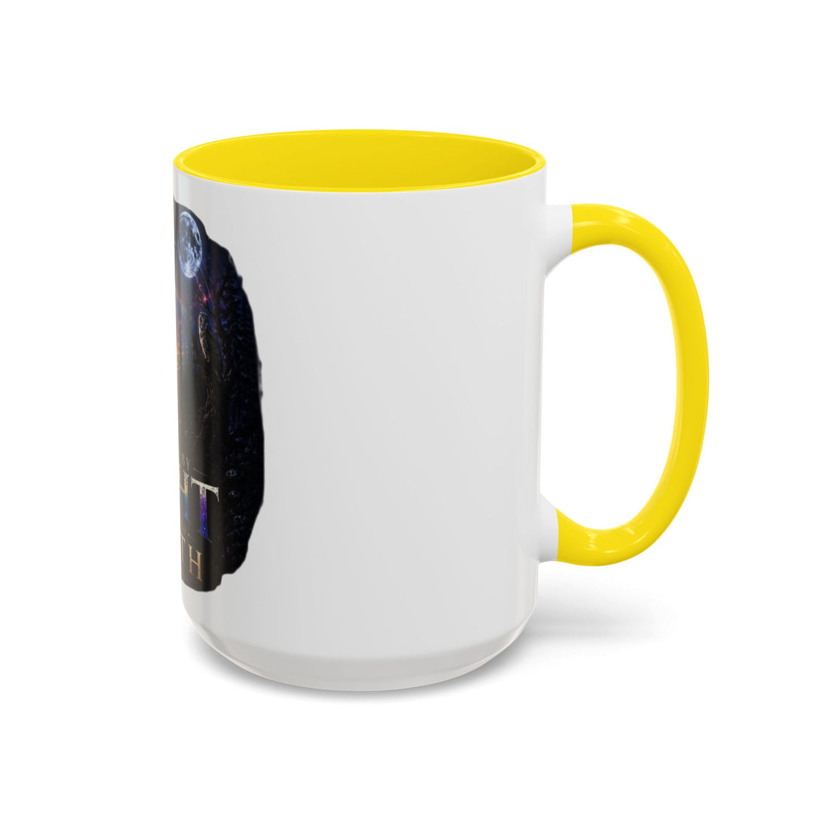 Guided by Light Coffee Mug — Inspirational Nature Moonrise Design (11/15oz) Advocacy mug