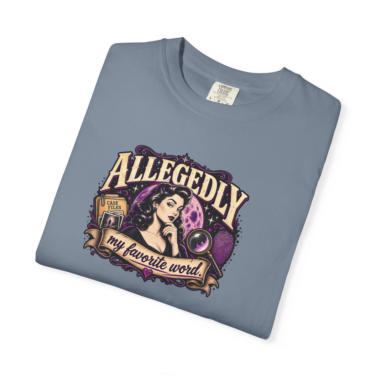 Allegedly My Favorite Word Graphic T-Shirt