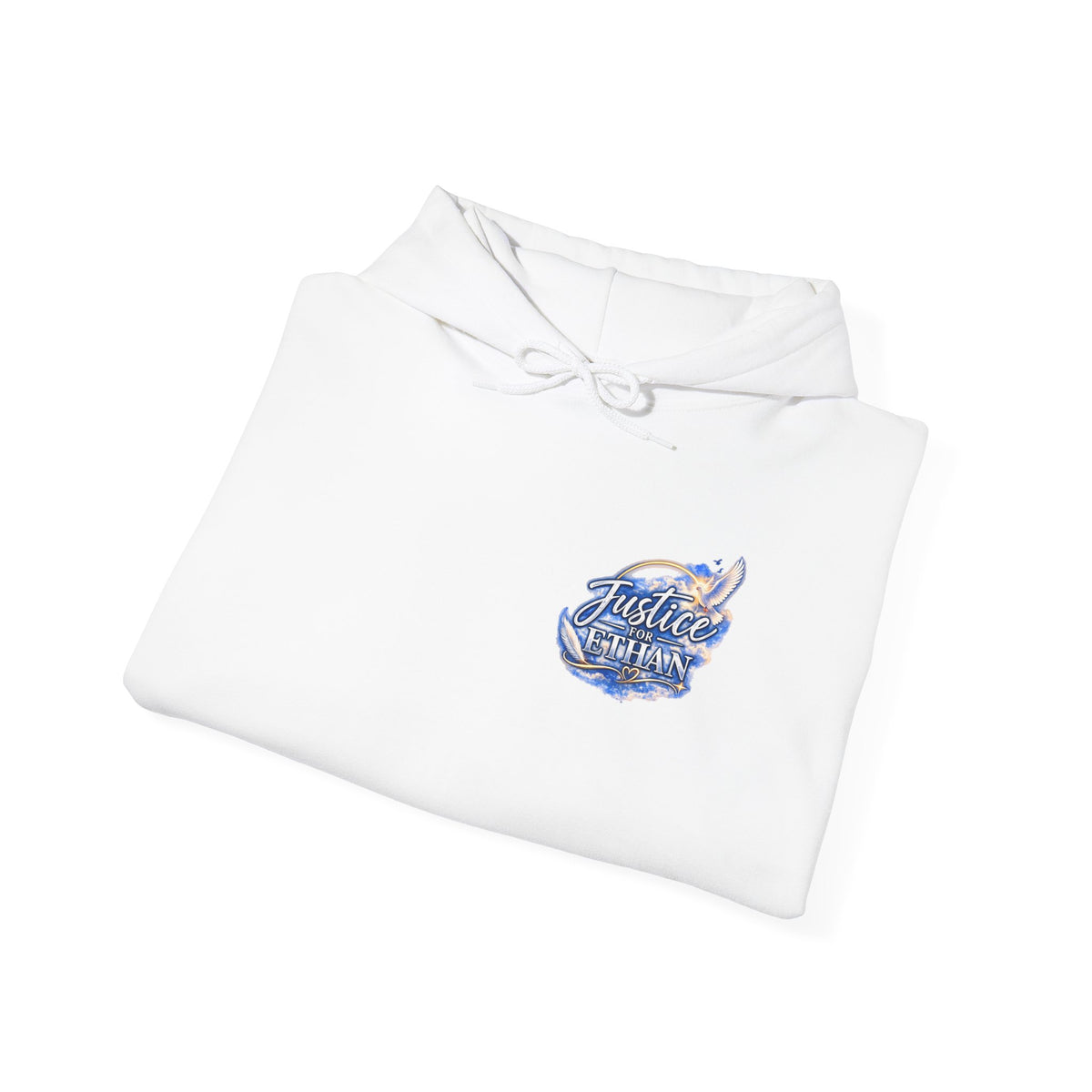Memorial Hoodie - "Ethan Your story still matters" Angel Wings Tribute Pullover