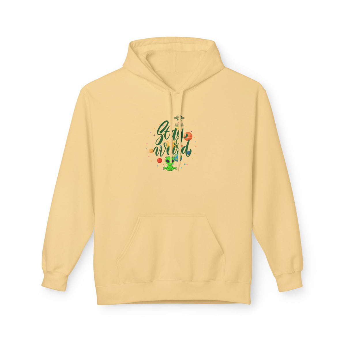 Stay weird Classic Alien Hoodie