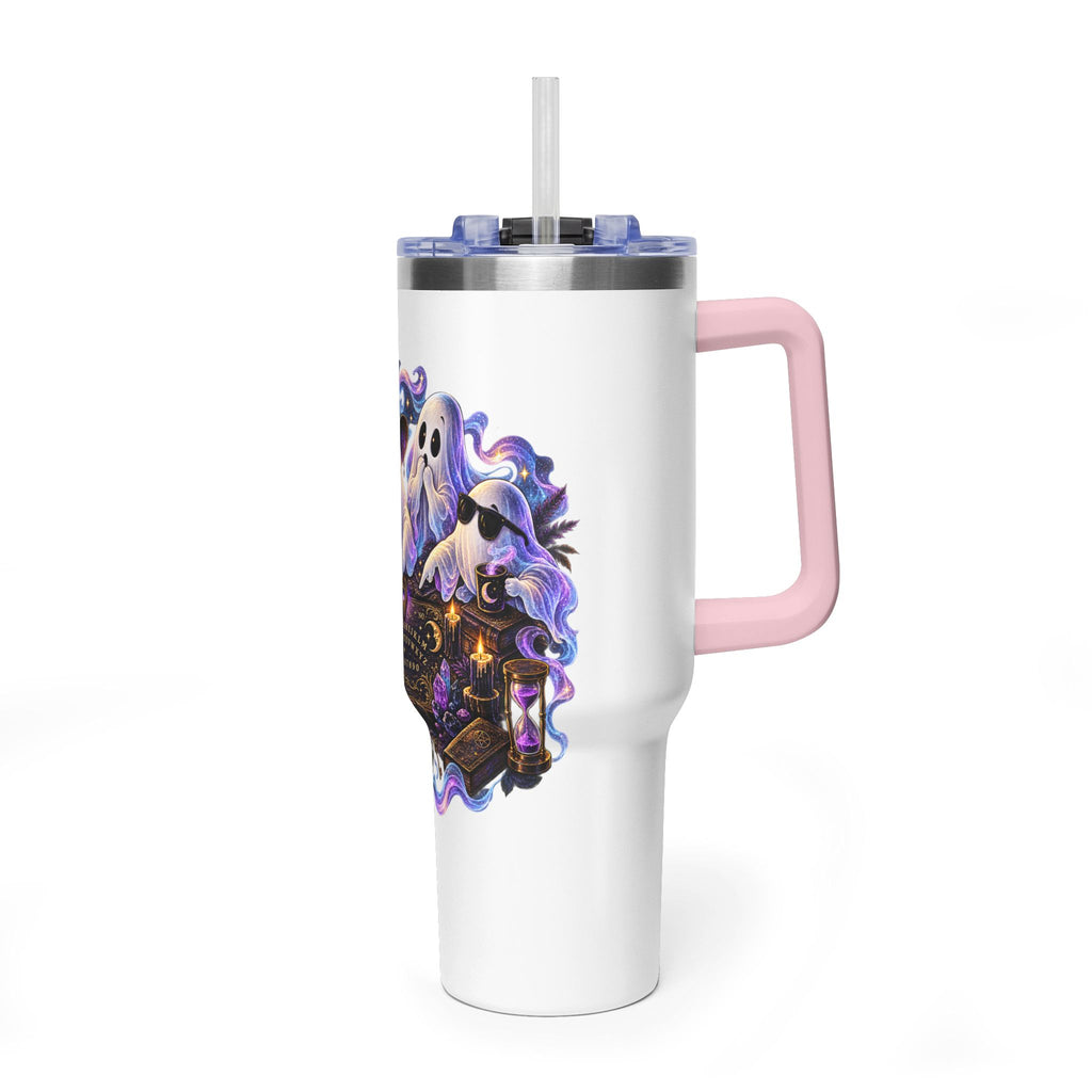 Ghost Crew 40oz Thermal Tumbler — Cute Halloween Ghosts Design