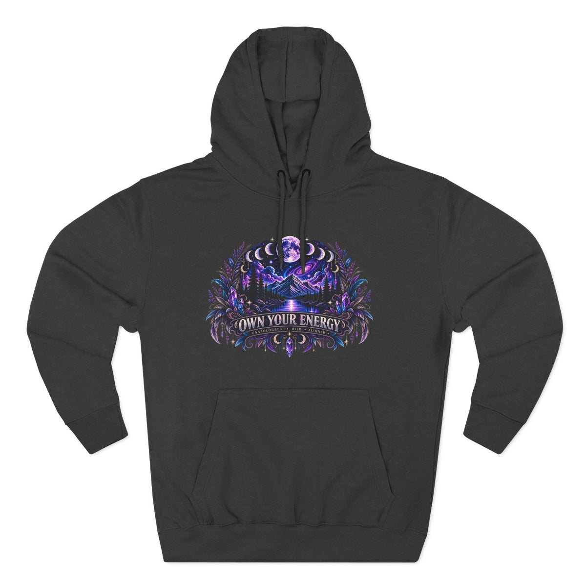 Own Your Energy Hoodie — Cosmic Motivational Pullover