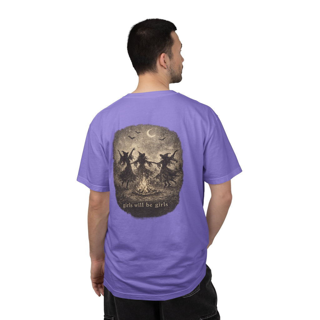 Witch Sisters T-Shirt — "Girls Will Be Girls" Graphic Tee