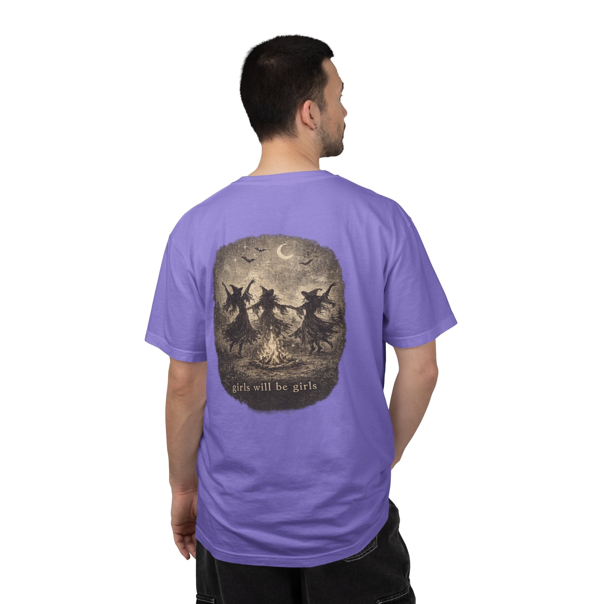 Witch Sisters T-Shirt — "Girls Will Be Girls" Graphic Tee