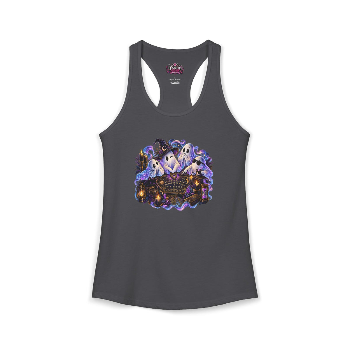 Funny Ghost Spirit Board Tank- Halloween Tank