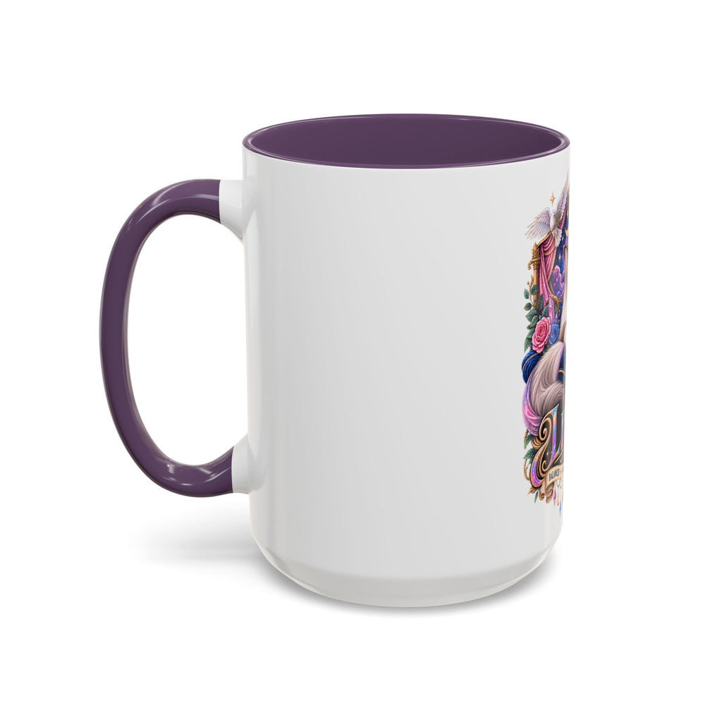 Libra Persian Cat Accent Coffee Mug — Zodiac Horoscope Gift (11/15oz)