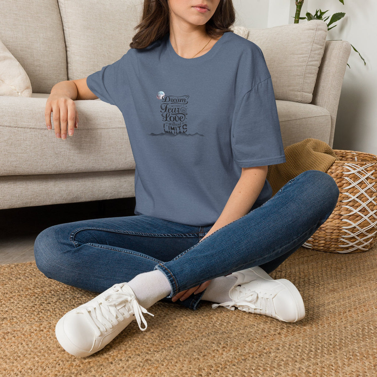Inspiring 'Dream Without Fear, Love Without Limits' T-Shirt