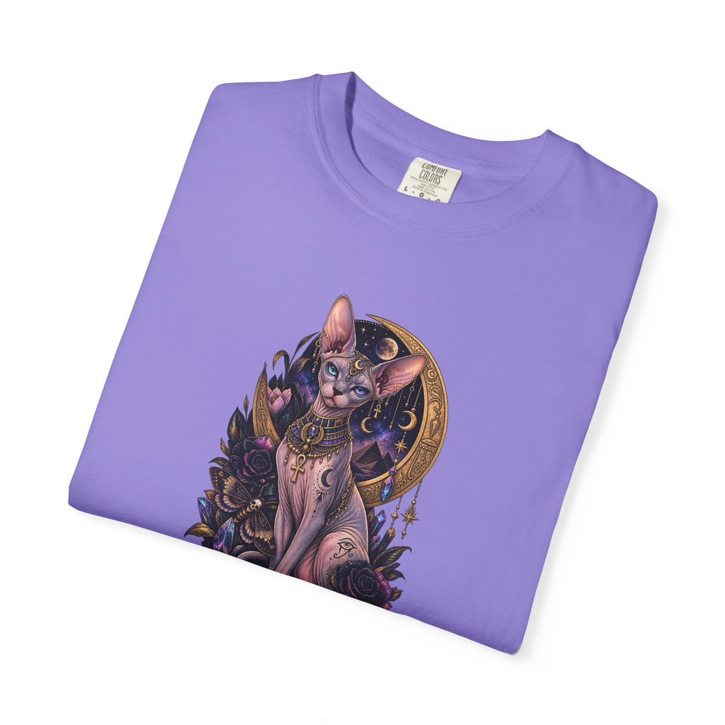 Egyptian Sphynx Moon cat Graphic T-Shirt
