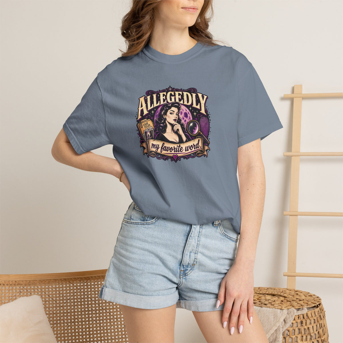 Allegedly My Favorite Word Graphic T-Shirt