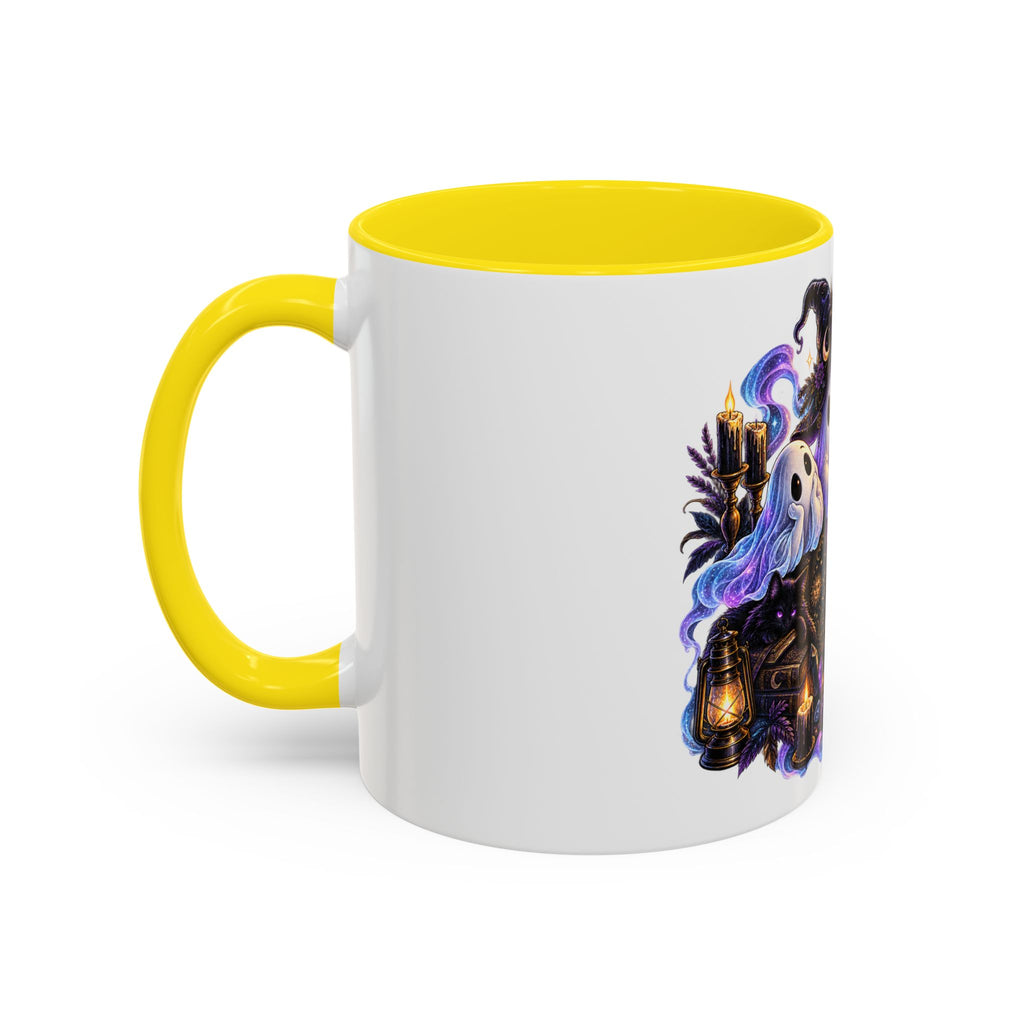 Halloween Ghost Ouija Accent Coffee Mug (11/15oz)