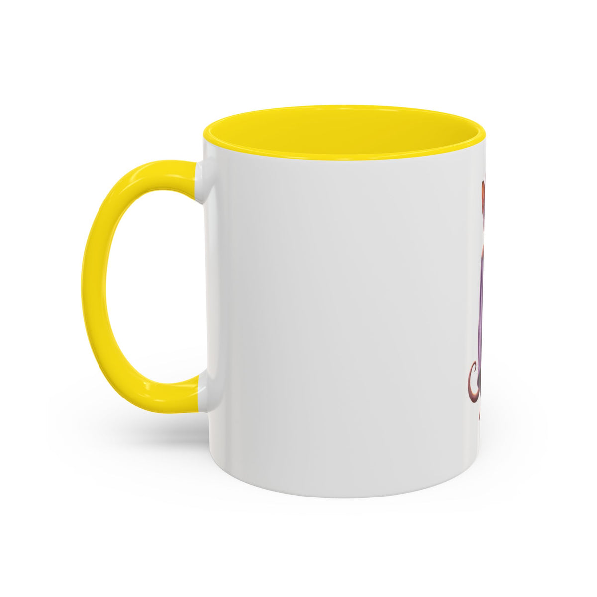 Sphynx Cat in Purple Towel Accent Coffee Mug (11/15 oz)