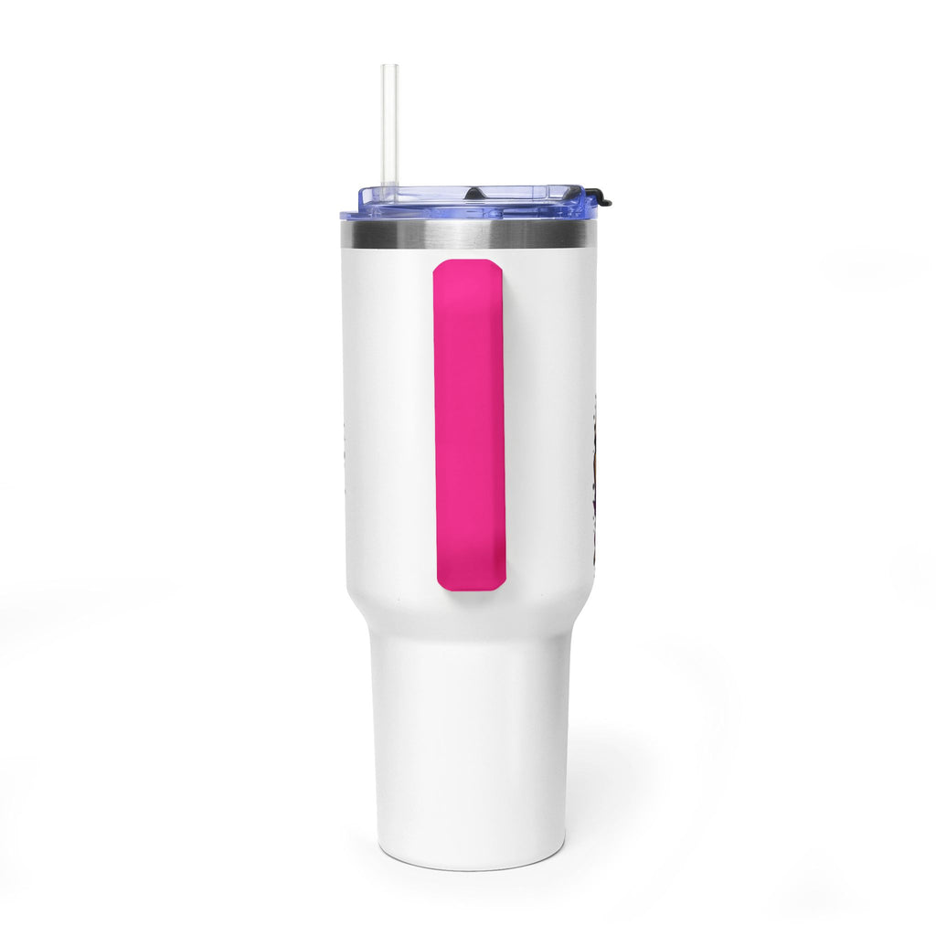 40oz Vacuum Tumbler - "Allegedly" Retro Detective Graphic