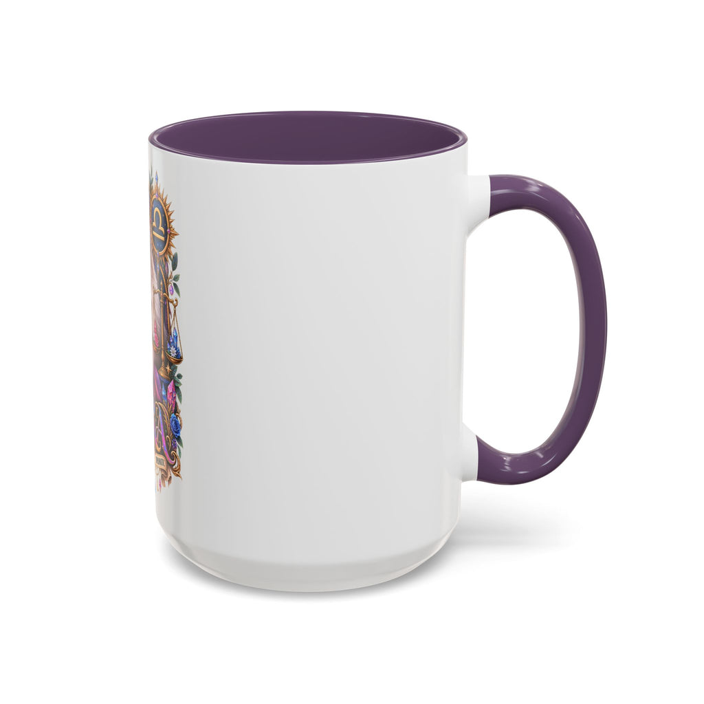 Libra Persian Cat Accent Coffee Mug — Zodiac Horoscope Gift (11/15oz)