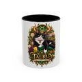 Taurus Tuxedo Cat Coffee Mug — Zodiac Astrology Gift (11/15 oz)