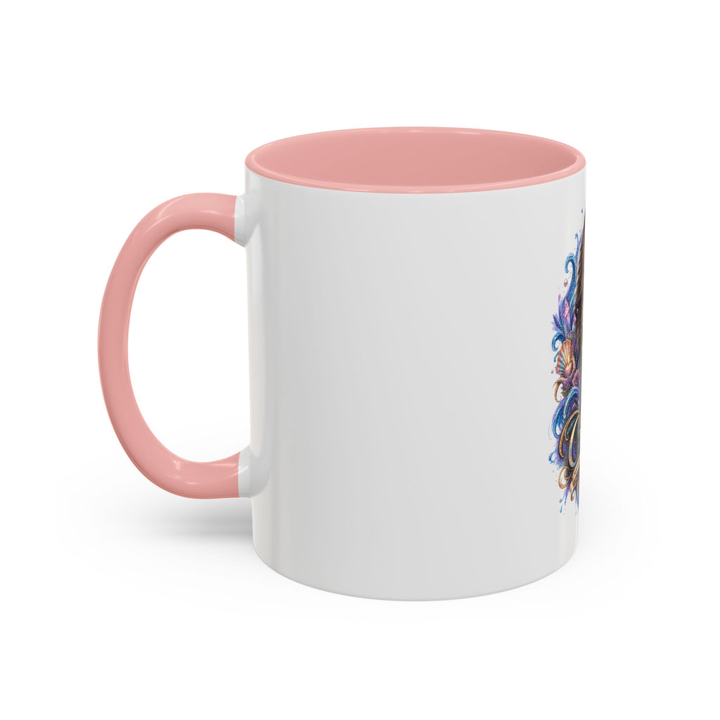 Cancer Zodiac Tortoiseshell Cat Accent Coffee Mug – Astrological Cat Lover Gift (11/15oz)