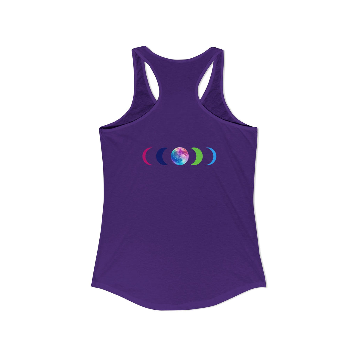 Rainbow Wolf Tank Top | Women's Racerback