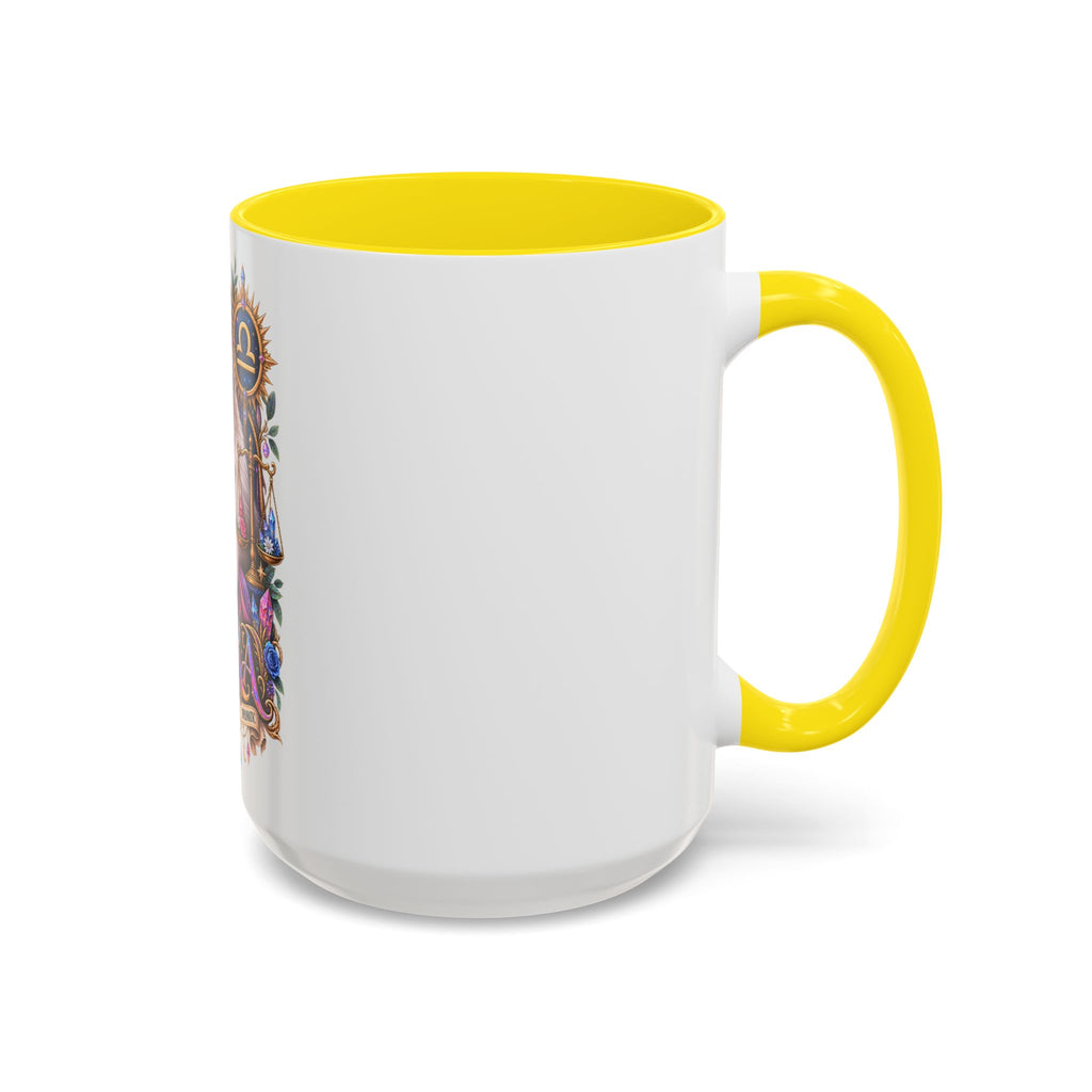 Libra Persian Cat Accent Coffee Mug — Zodiac Horoscope Gift (11/15oz)