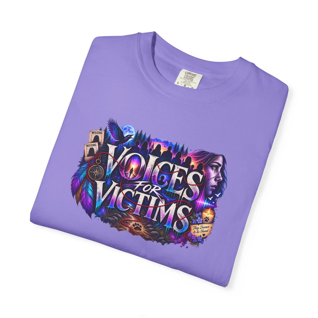 Voices for Victims Graphic T-Shirt — Support & Awareness Tee