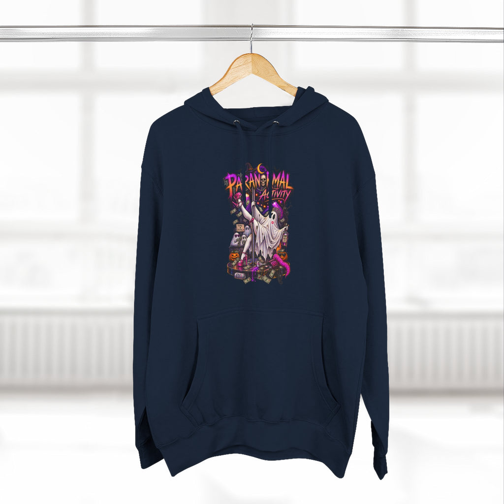 Paranormal Activity Ghost Pole Dancing — Retro Halloween Graphic Pullover