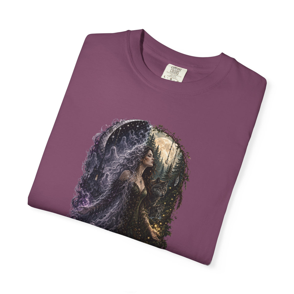 Fantasy Forest T-Shirt — "Between Worlds" Witchy Art Tee