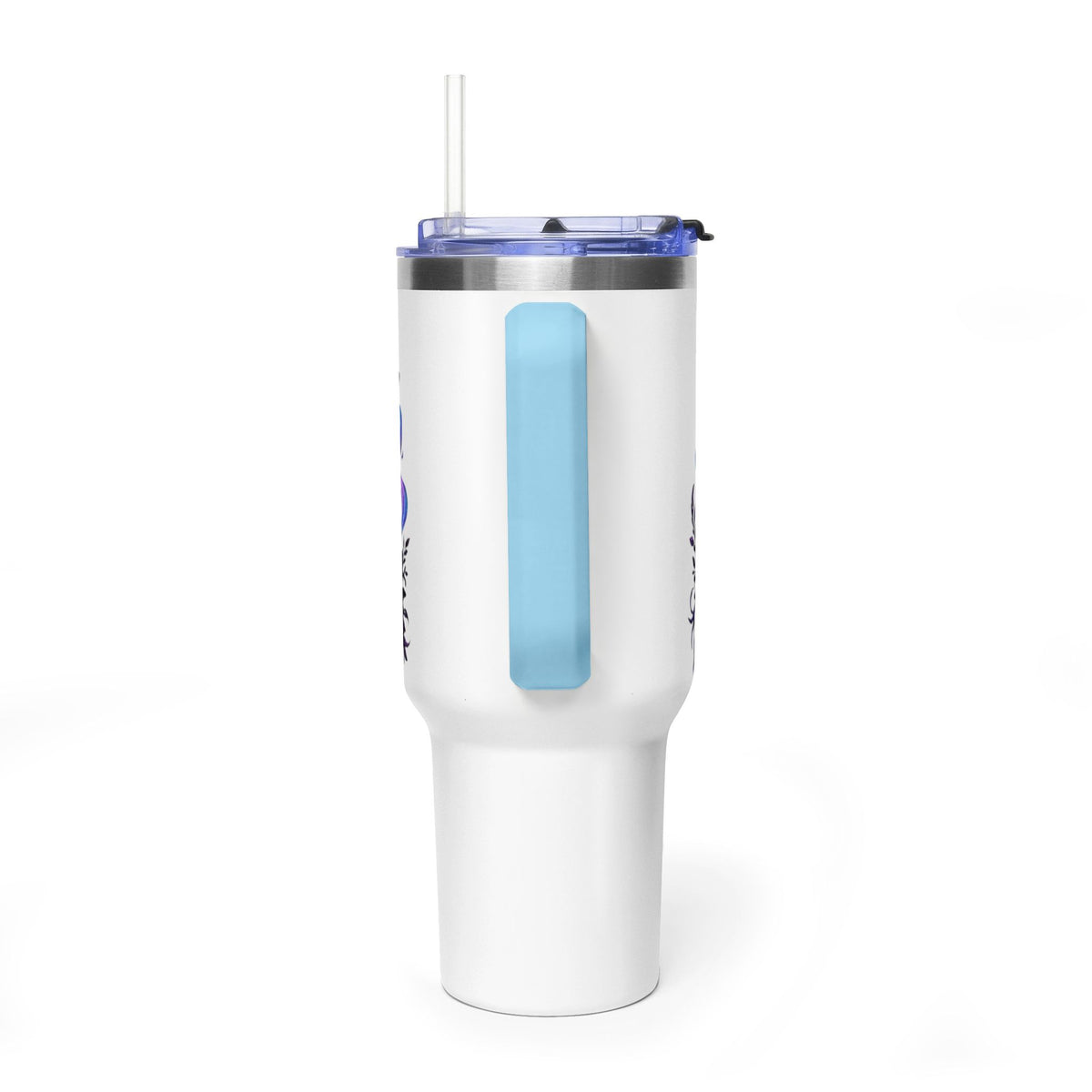 40oz Witchy Cat Thermal Tumbler – 'Own Your Energy' Insulated Travel Mug