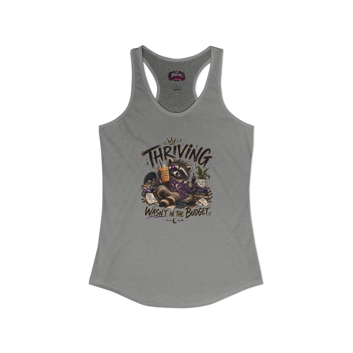 Thriving Humor Raccoon Tank