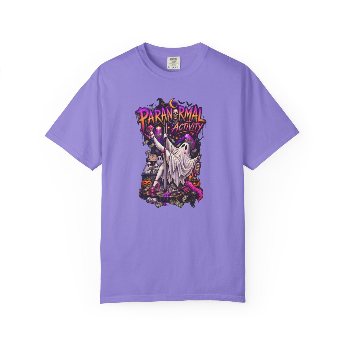 Paranormal Activity Ghost T-Shirt= Halloween ghost tee