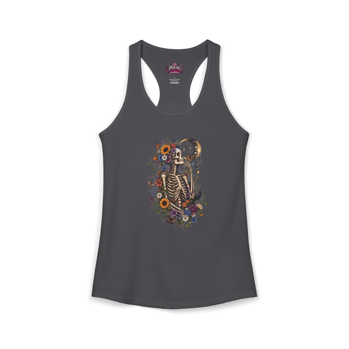 Floral Celestial Skeleton Tank