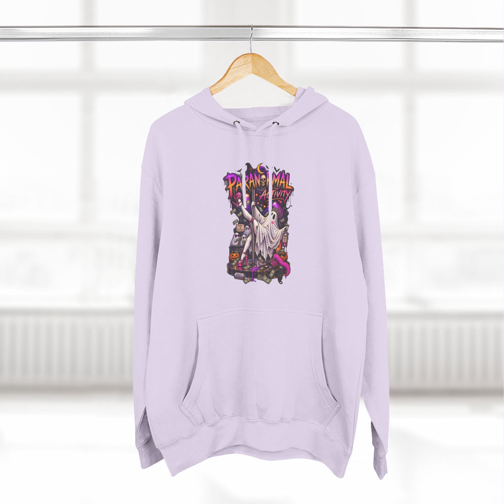 Paranormal Activity Ghost Pole Dancing — Retro Halloween Graphic Pullover