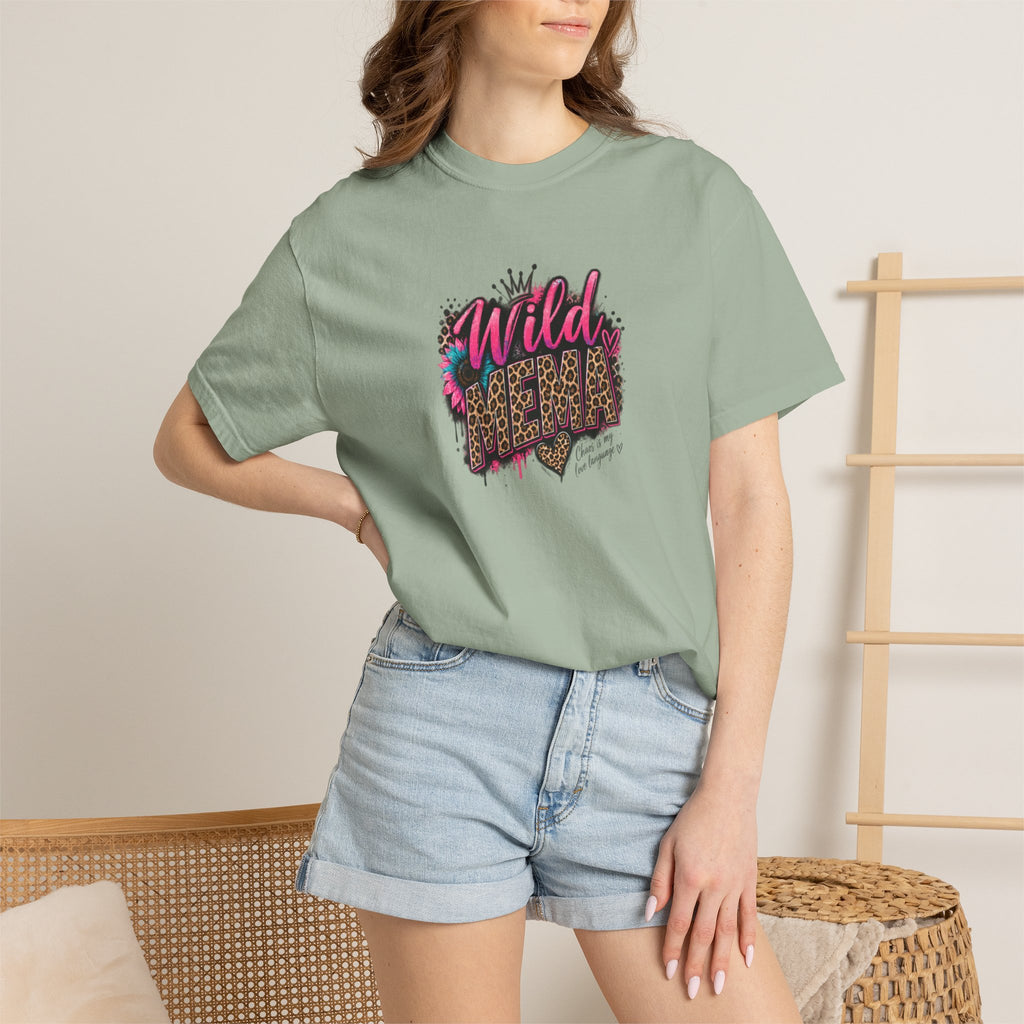 Wild MEMA Leopard Graphic T-Shirt