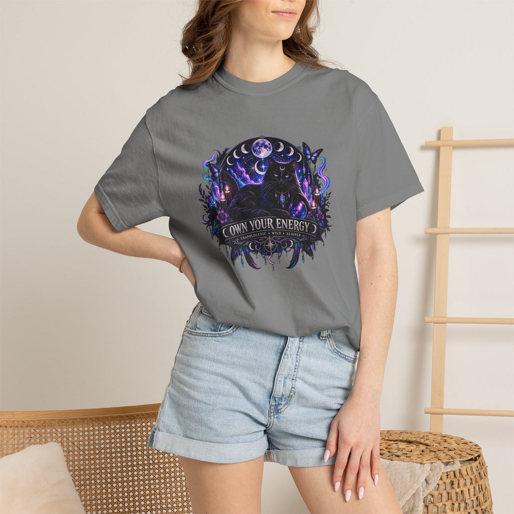 Own Your Energy T-Shirt — Mystic Moon Forest Graphic Tee