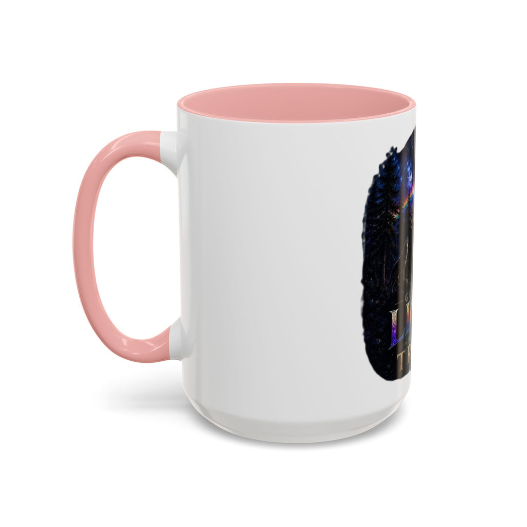 Guided by Light Coffee Mug — Inspirational Nature Moonrise Design (11/15oz) Advocacy mug