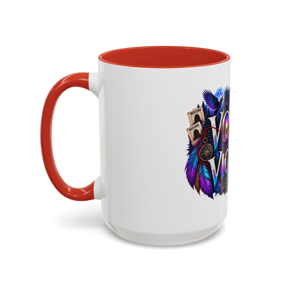 Voices for Victims Accent Coffee Mug – Advocacy & Support Ceramic Mug (11/15oz)