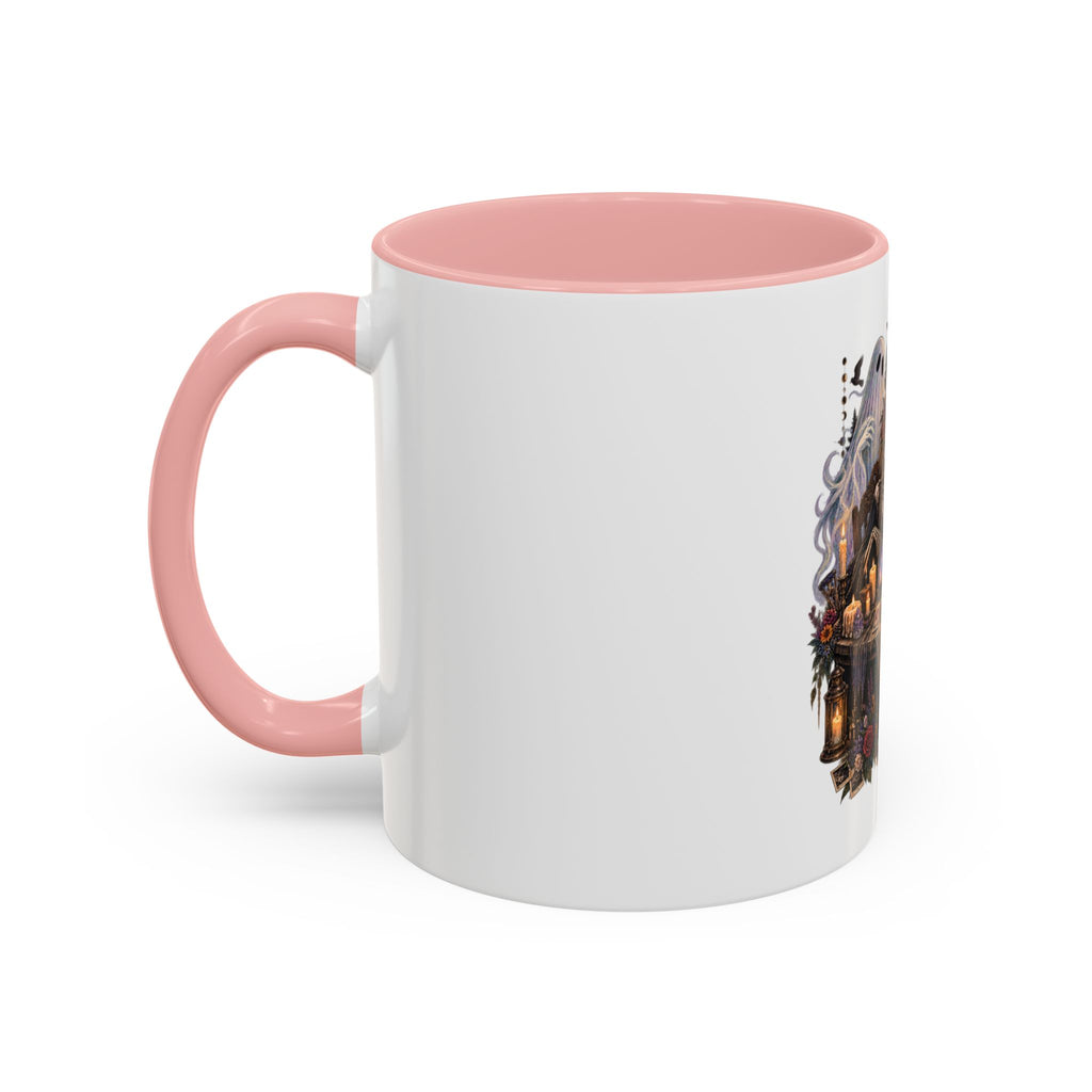 Witchy Halloween Coffee Mug – Spooky Seance Accent Mug (11/15oz)