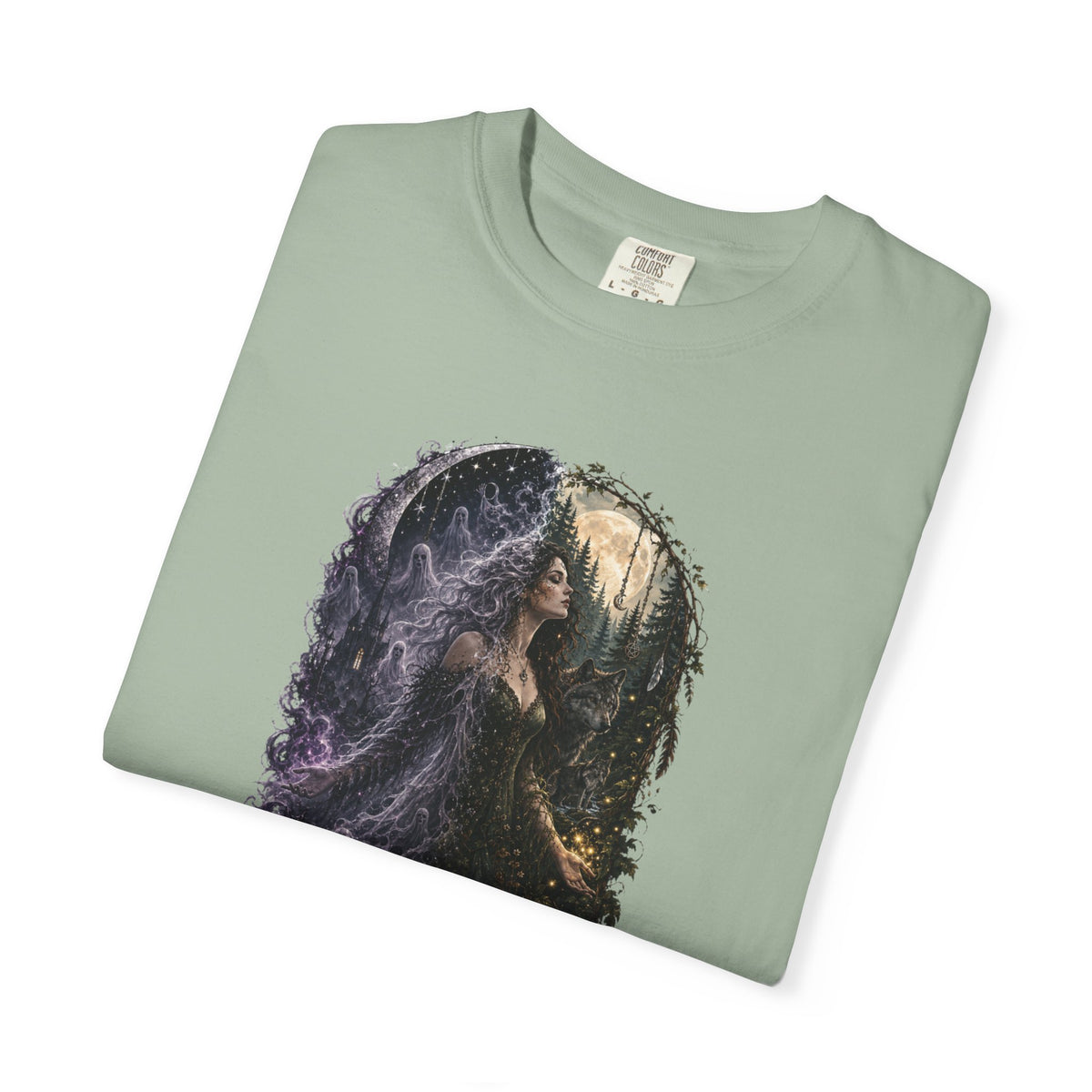 Fantasy Forest T-Shirt — "Between Worlds" Witchy Art Tee