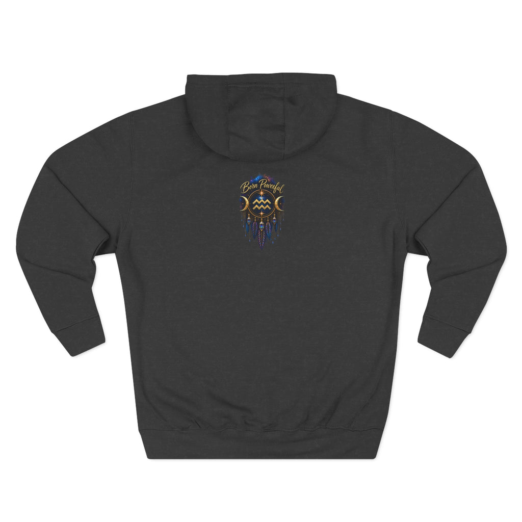 Aquarius Rebel Zodiac Hoodie