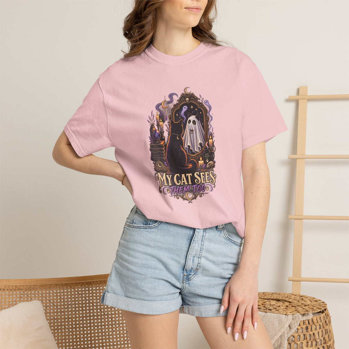 My Cat Sees Ghosts T-Shirt