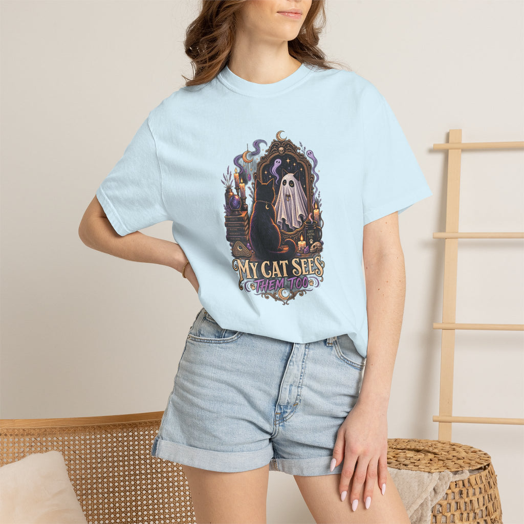 My Cat Sees Ghosts T-Shirt