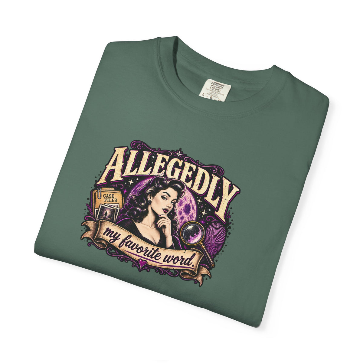 Allegedly My Favorite Word Graphic T-Shirt