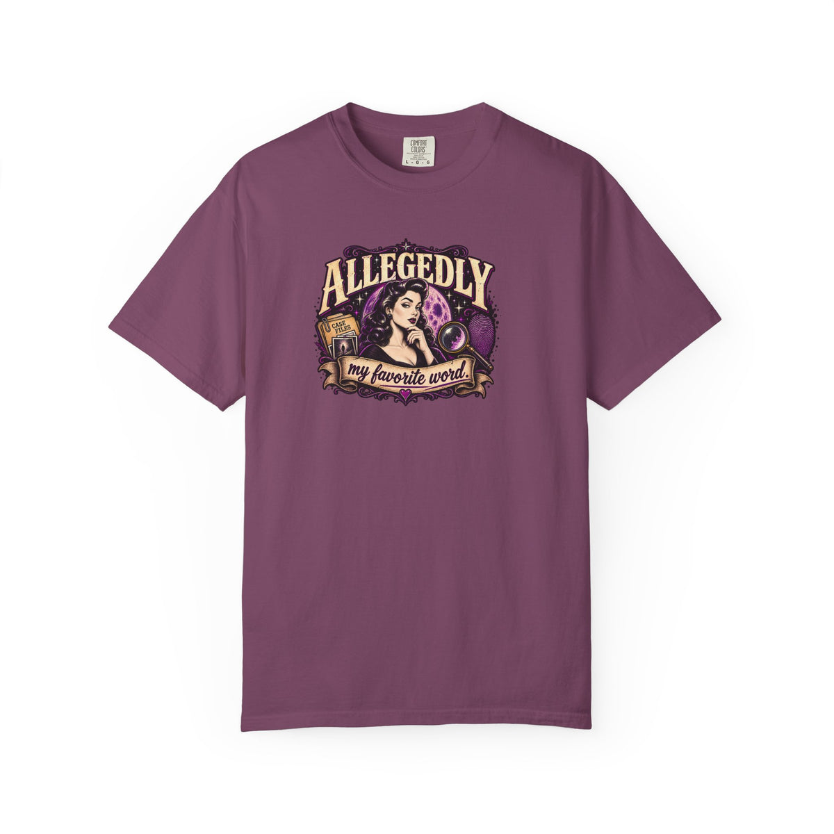 Allegedly My Favorite Word Graphic T-Shirt