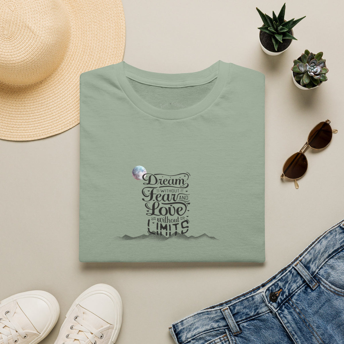 Inspiring 'Dream Without Fear, Love Without Limits' T-Shirt