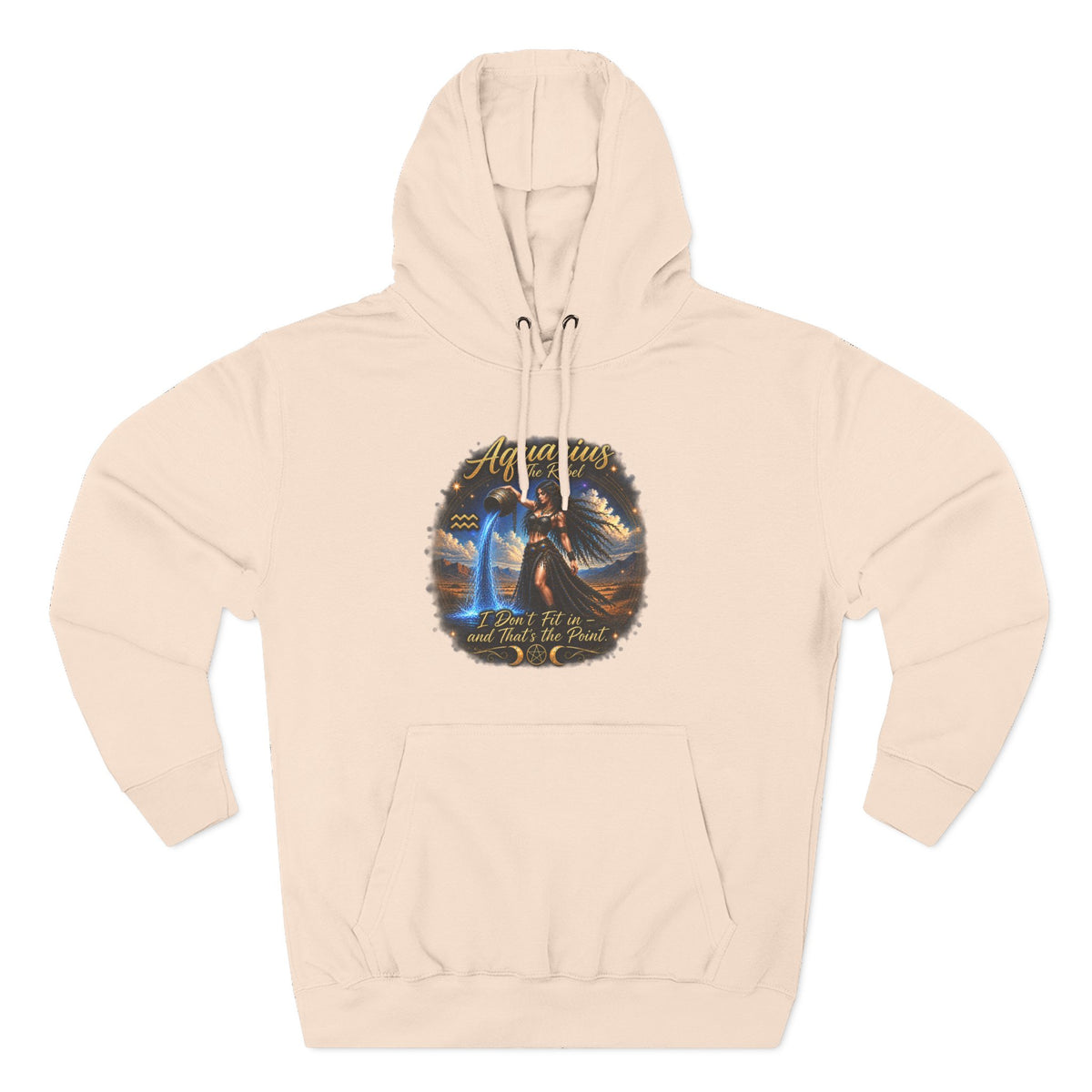 Aquarius Rebel Zodiac Hoodie