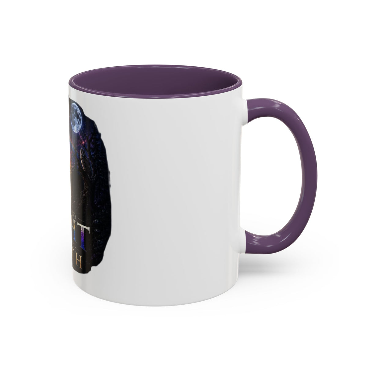 Guided by Light Coffee Mug — Inspirational Nature Moonrise Design (11/15oz) Advocacy mug
