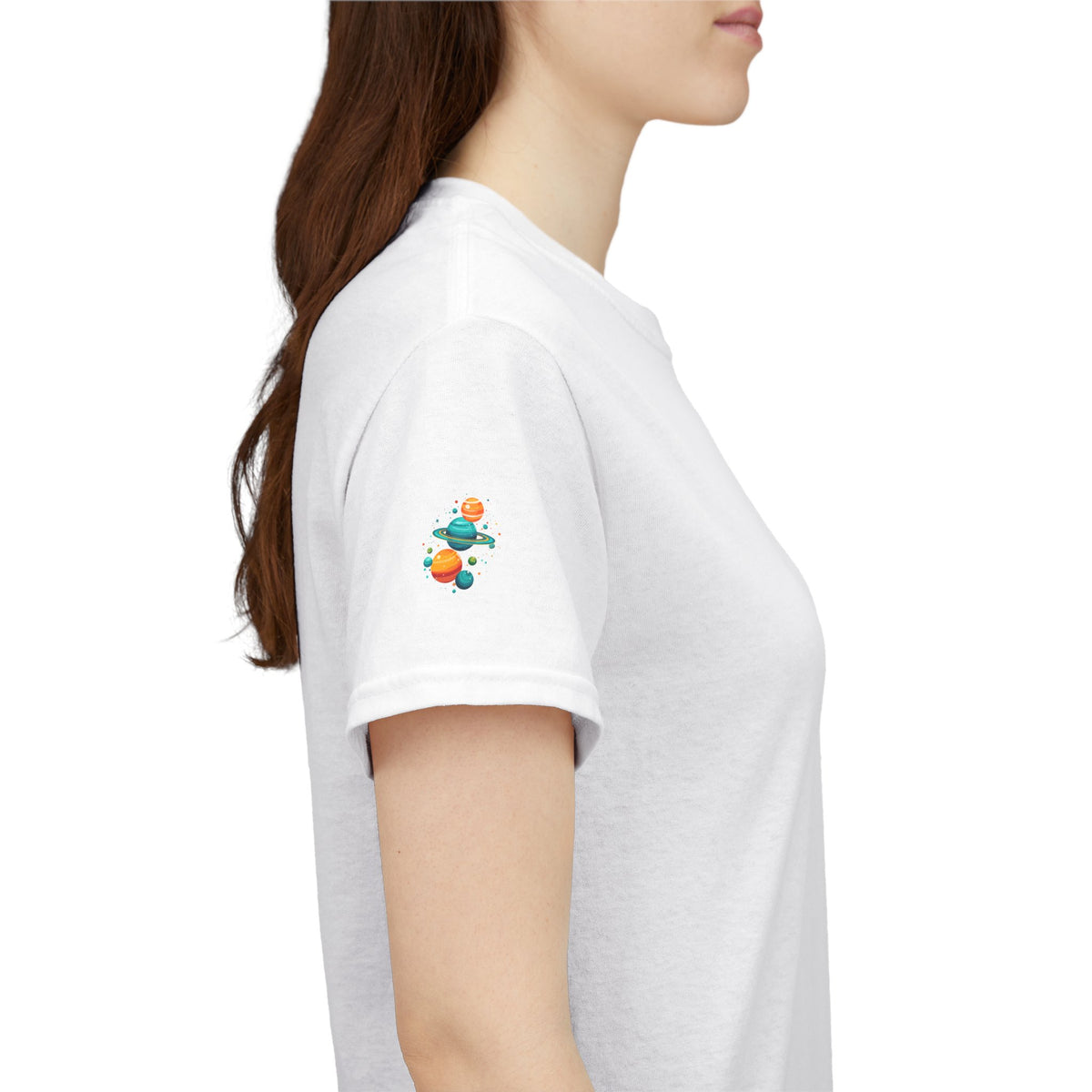 T-Shirt - 'Stay Weird' Cute Alien Space Graphic Tee (Playful, Casual Gift)