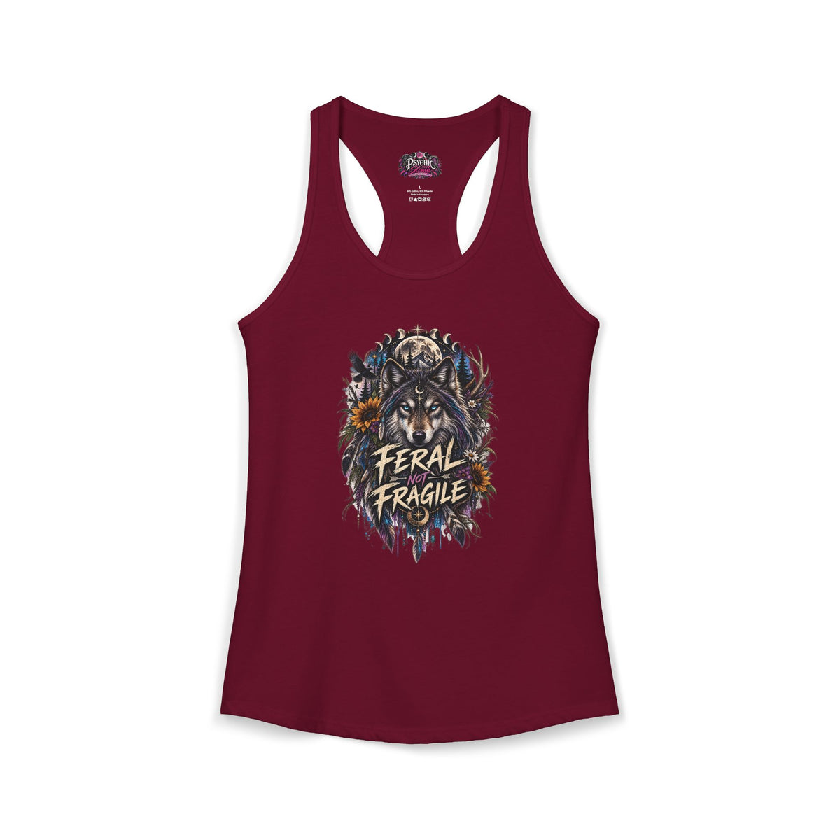Feral Not Fragile Wolf Tank