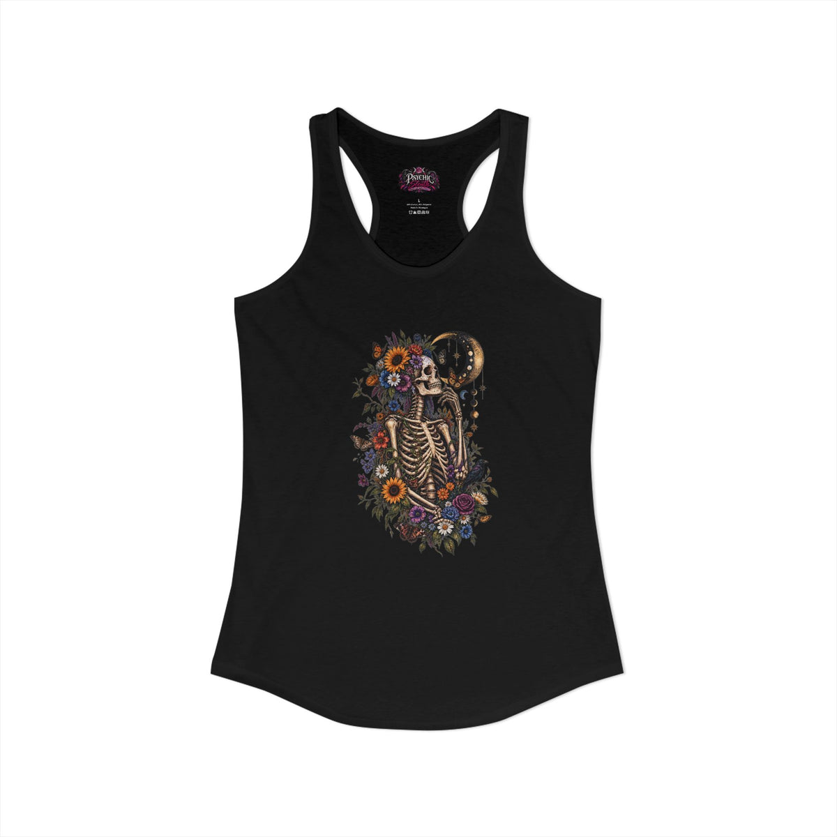 Floral Celestial Skeleton Tank